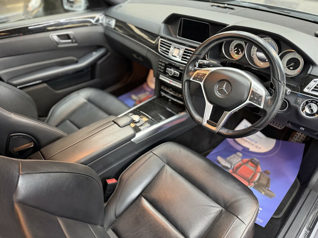 Mercedes-Benz E Class Saloon 3.0 E350 V6 Bluetec Amg Sport 201363 LJ63EZS Silver #2