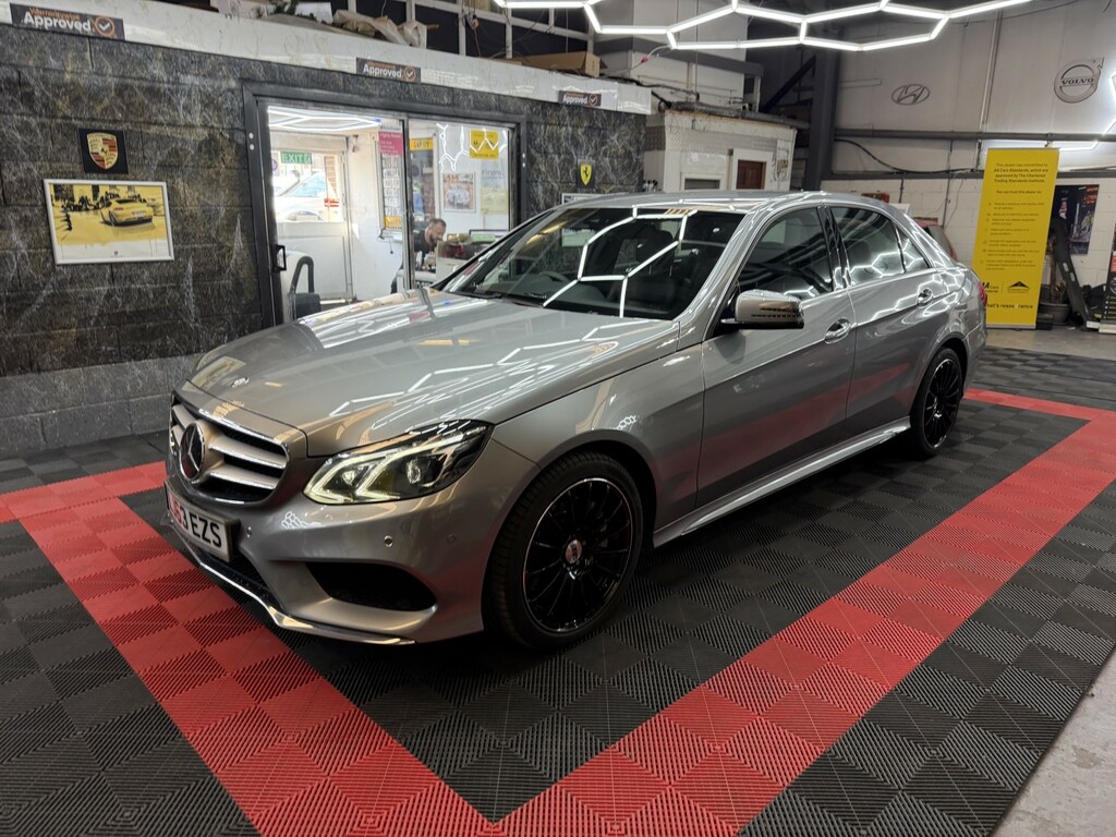 Mercedes-Benz E Class Saloon 3.0 E350 V6 Bluetec Amg Sport 201363 LJ63EZS Silver #3