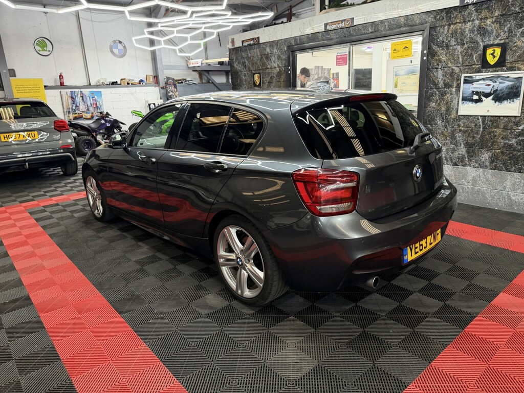 BMW 1 Series Hatchback 2.0 118D M Sport 5-Door 201363 YE63ZWF Grey #6
