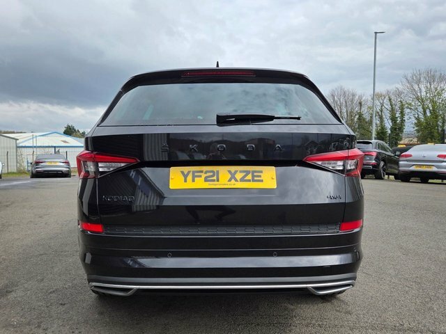 Skoda Kodiaq 2.0 Tdi Sportline Suv Dsg 4Wd Euro 6 S YF21XZE Black #6