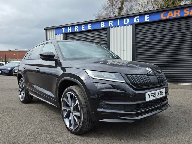 Skoda Kodiaq 2.0 Tdi Sportline Suv Dsg 4Wd Euro 6 S YF21XZE Black #2