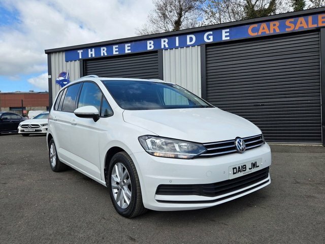 Volkswagen Touran 1.6 Tdi Se Family Mpv Euro 6 S White #2
