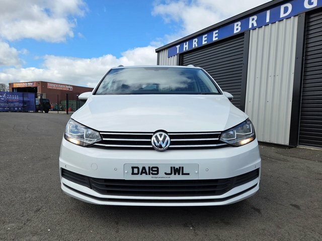 Volkswagen Touran 1.6 Tdi Se Family Mpv Euro 6 S White #3