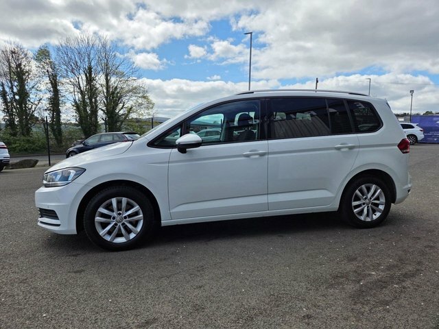 Volkswagen Touran 1.6 Tdi Se Family Mpv Euro 6 S White #5