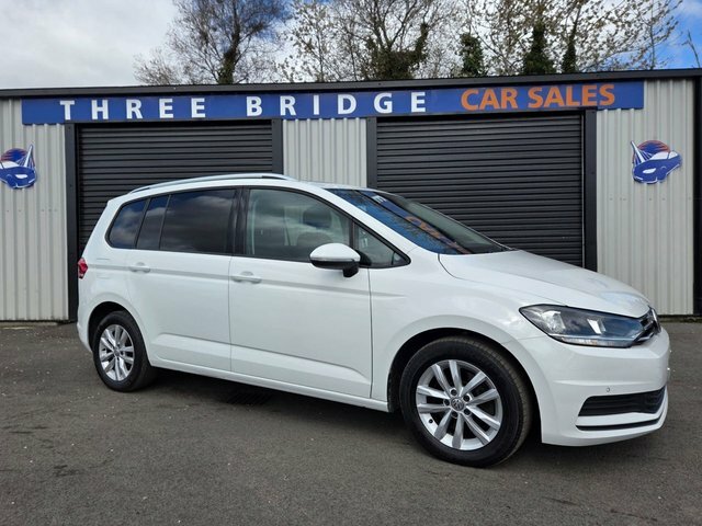 Volkswagen Touran 1.6 Tdi Se Family Mpv Euro 6 S White