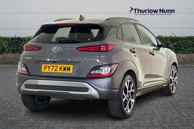 Hyundai Kona 1.0 T-gdi Mhev Premium Suv Hybrid Manua PY72KWM Grey #6
