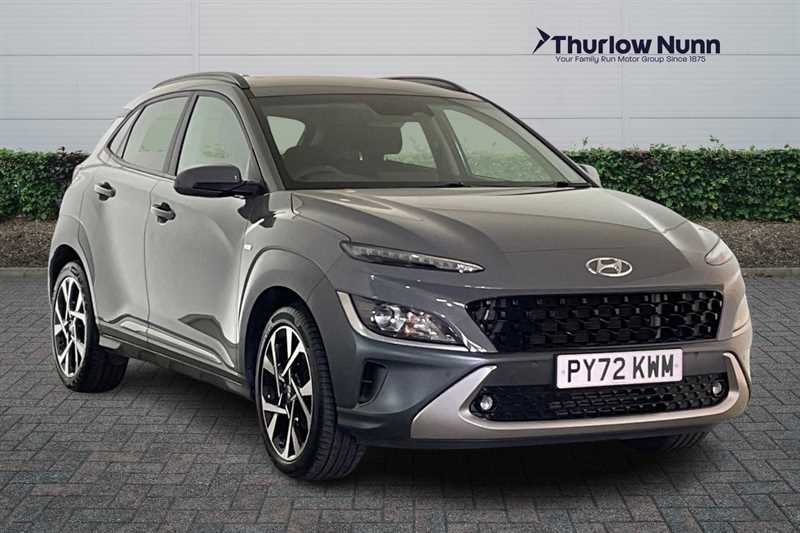 Hyundai Kona 1.0 T-gdi Mhev Premium Suv Hybrid Manua Grey