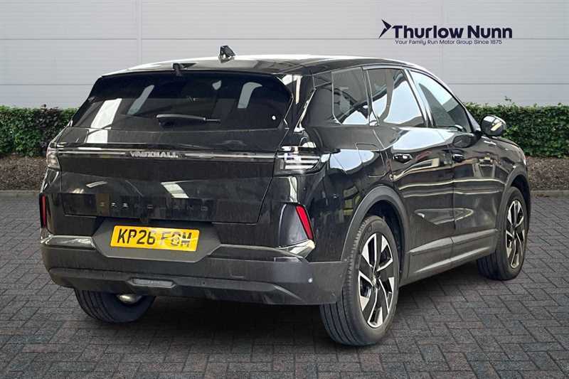 Vauxhall Grandland 1.2 Gs Suv Hybrid E-dct Euro 6 Ss 1 KP26FOM Black #3