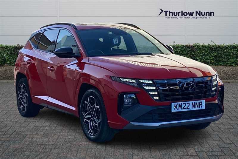 Hyundai Tucson 1.6 H T-gdi N Line Suv Hybrid Euro Red
