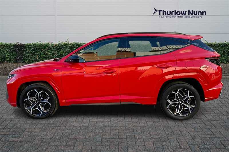 Hyundai Tucson 1.6 H T-gdi N Line Suv Hybrid Euro KM22NNR Red #6