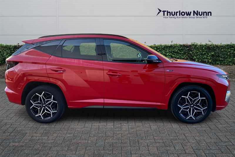 Hyundai Tucson 1.6 H T-gdi N Line Suv Hybrid Euro KM22NNR Red #2