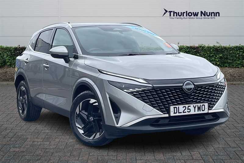 Nissan Qashqai 1.3 Dig-t Mhev N-connecta Suv Hybrid Ma Silver