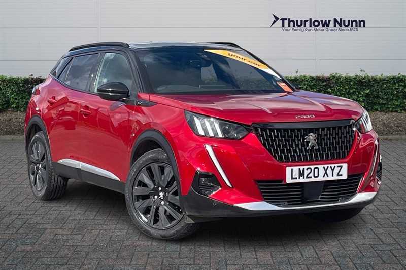 Peugeot 2008 1.2 Puretech Gt Suv Eat Euro 6 Ss 1 Red