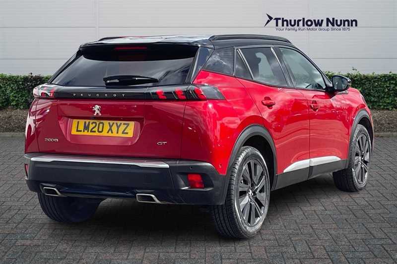 Peugeot 2008 1.2 Puretech Gt Suv Eat Euro 6 Ss 1 LM20XYZ Red #3