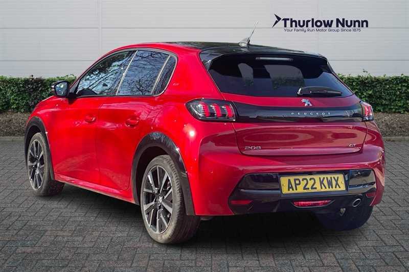 Peugeot 208 1.2 Puretech Gt Premium Hatchback Manua AP22KWX Red #5