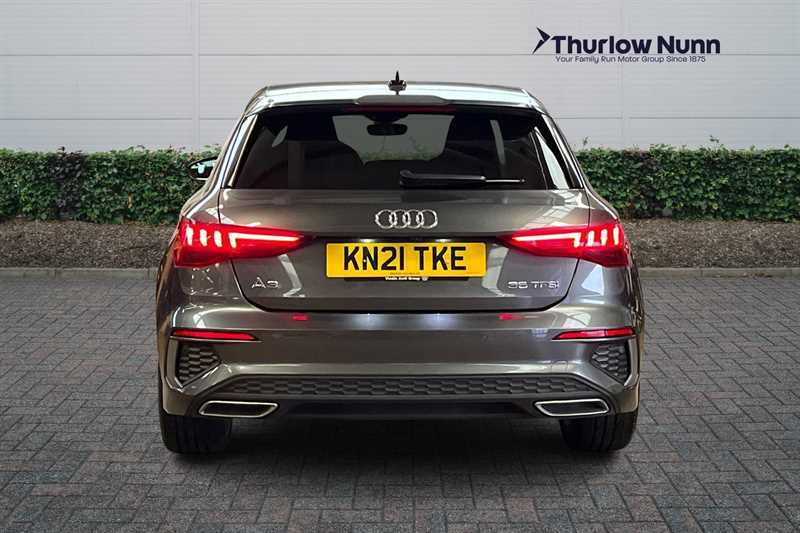 Audi A3 1.5 Tfsi 35 S Line Sportback S Tronic E KN21TKE Grey #4