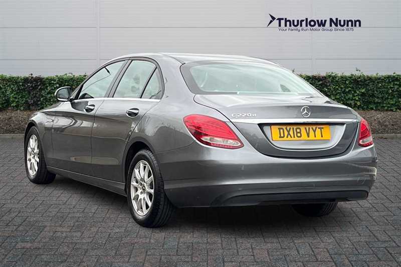 Mercedes-Benz C Class 2.1 C220d Se Saloon G-tronic Euro 6 S DX18VYT Grey #5