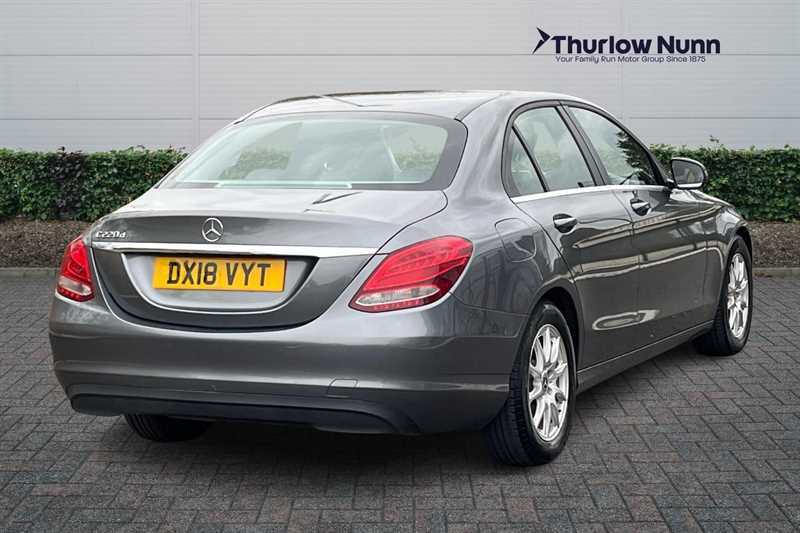 Mercedes-Benz C Class 2.1 C220d Se Saloon G-tronic Euro 6 S DX18VYT Grey #3