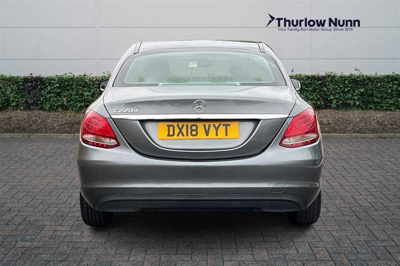 Mercedes-Benz C Class 2.1 C220d Se Saloon G-tronic Euro 6 S DX18VYT Grey #4