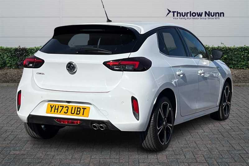 Vauxhall Corsa 1.2 Turbo Ultimate Hatchback Euro YH73UBT White #3