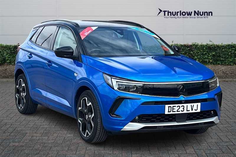 Vauxhall Grandland 1.2 Turbo Ultimate Suv Euro 6 S Blue