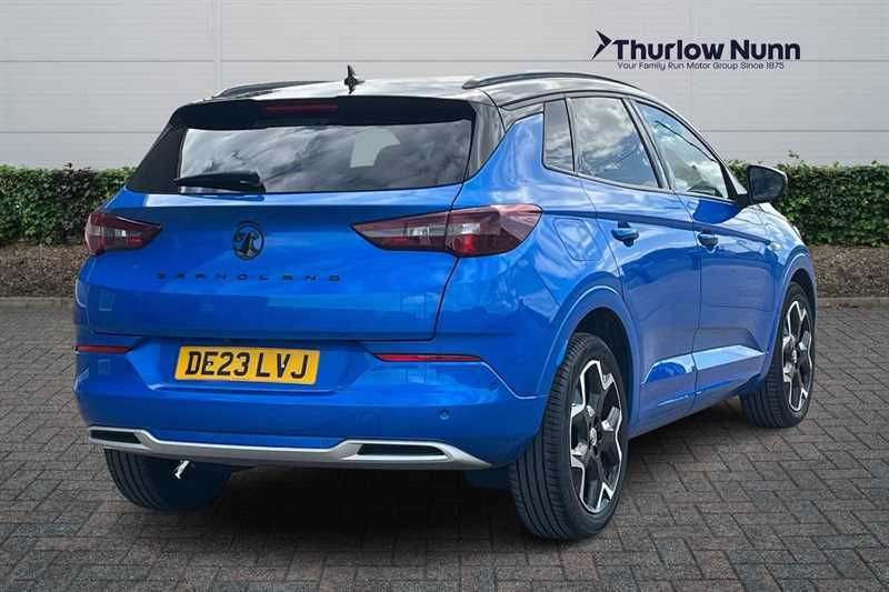 Vauxhall Grandland 1.2 Turbo Ultimate Suv Euro 6 S DE23LVJ Blue #3