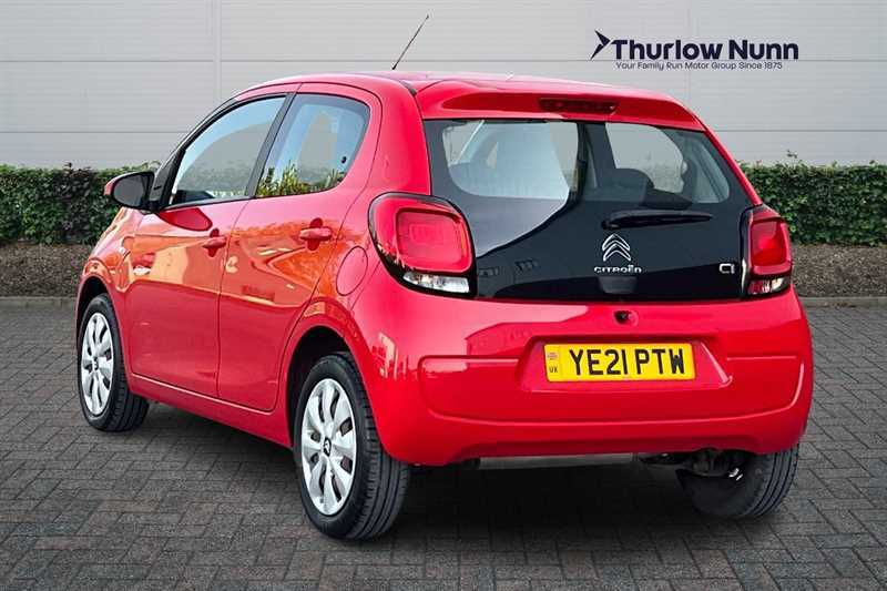 Citroen C1 1.0 Vti Sense Hatchback Euro 6 YE21PTW Red #5