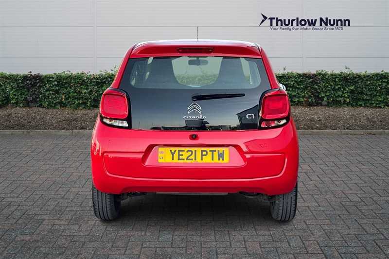 Citroen C1 1.0 Vti Sense Hatchback Euro 6 YE21PTW Red #4