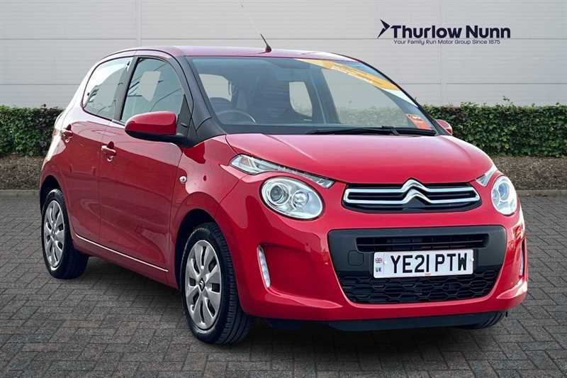 Citroen C1 1.0 Vti Sense Hatchback Euro 6 Red