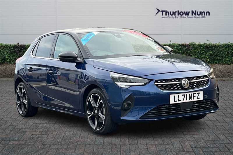 Vauxhall Corsa 1.2 Turbo Elite Edition Hatchback Manua Blue