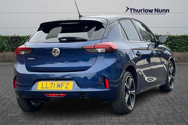 Vauxhall Corsa 1.2 Turbo Elite Edition Hatchback Manua LL71MFZ Blue #3