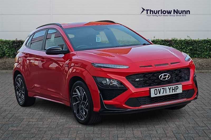 Hyundai Kona 1.0 T-gdi Mhev N Line Suv Hybrid Red