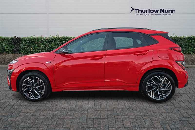 Hyundai Kona 1.0 T-gdi Mhev N Line Suv Hybrid OV71YHP Red #6