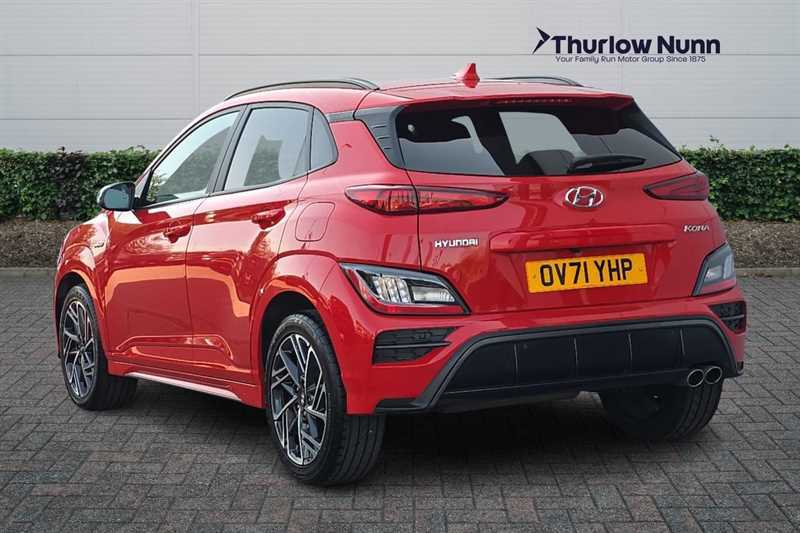 Hyundai Kona 1.0 T-gdi Mhev N Line Suv Hybrid OV71YHP Red #5