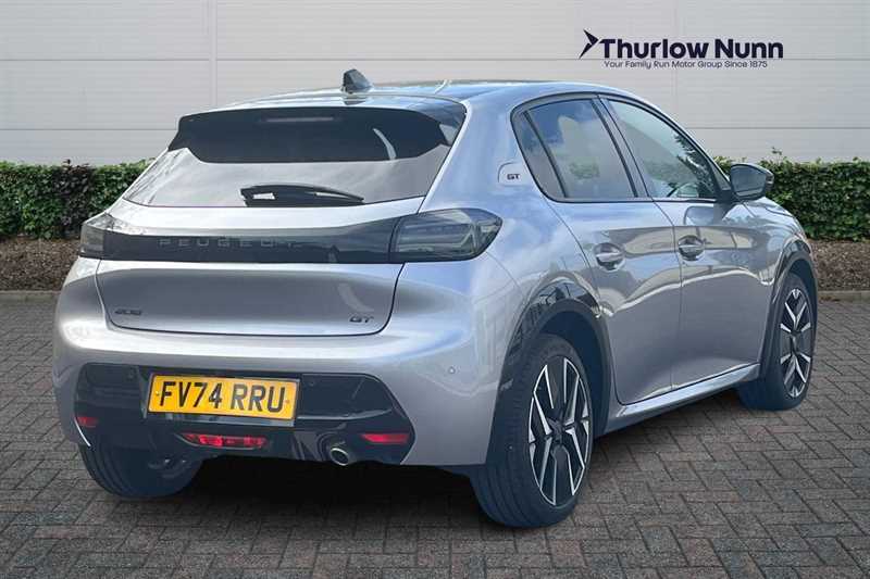 Peugeot 208 1.2 Puretech Gt Hatchback Euro 6 FV74RRU Grey #3