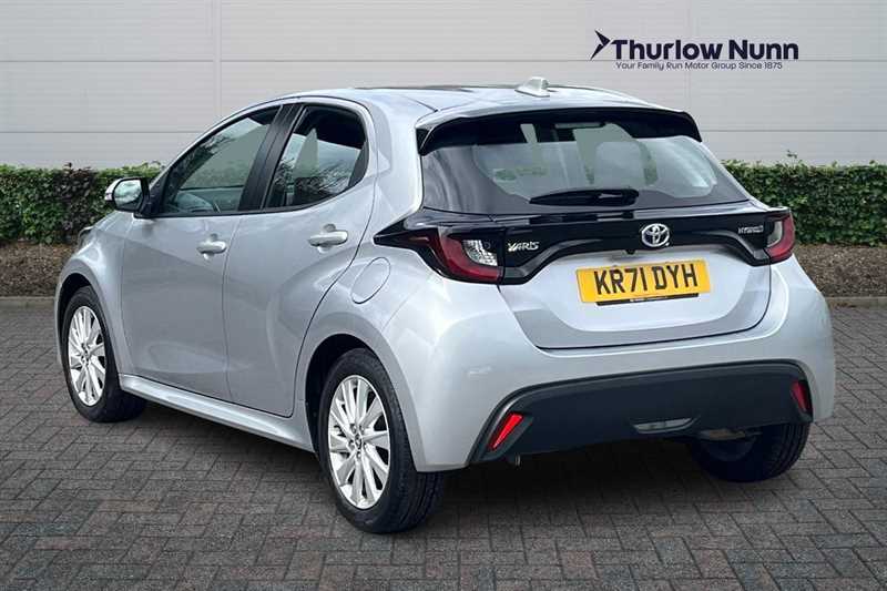 Toyota Yaris 1.5 Vvt-h Icon Hatchback Hybrid E-cvt E KR71DYH Silver #5