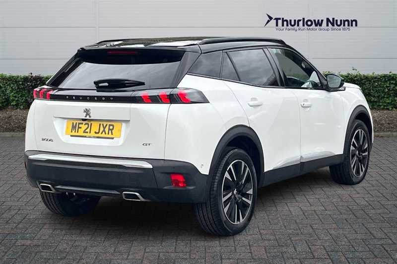 Peugeot 2008 1.2 Puretech Gt Premium Suv Eat Euro 6 MF21JXR White #3