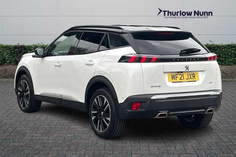 Peugeot 2008 1.2 Puretech Gt Premium Suv Eat Euro 6 MF21JXR White #5