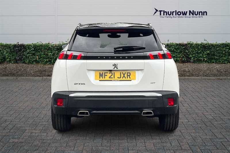 Peugeot 2008 1.2 Puretech Gt Premium Suv Eat Euro 6 MF21JXR White #4