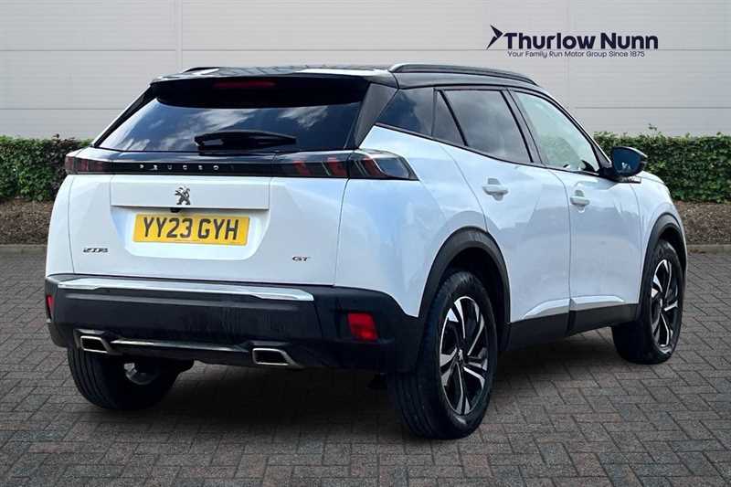 Peugeot 2008 1.2 Puretech Gt Suv Euro 6 Ss YY23GYH White #3