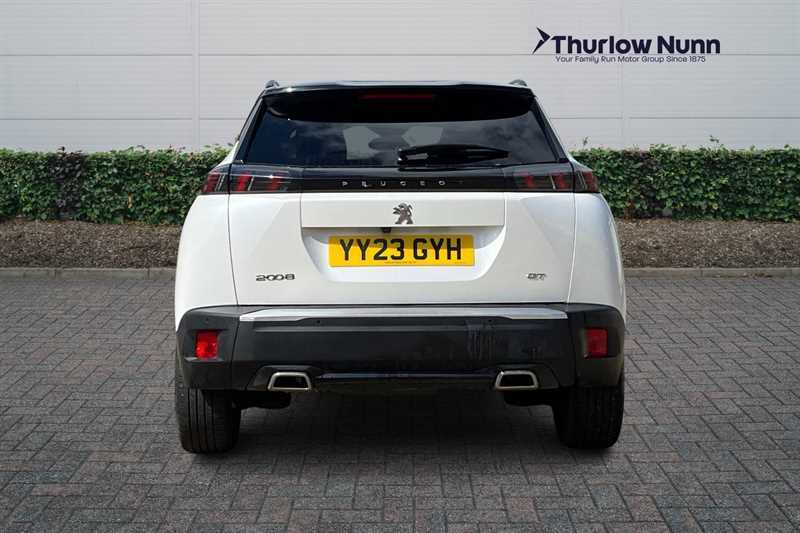 Peugeot 2008 1.2 Puretech Gt Suv Euro 6 Ss YY23GYH White #4