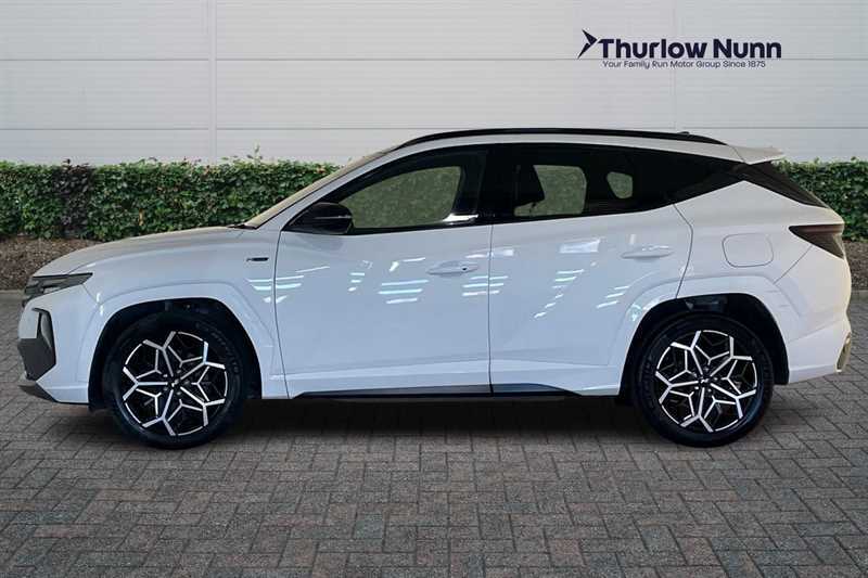 Hyundai Tucson 1.6 H T-gdi N Line S Suv Hybrid Eu YM72OAD White #6