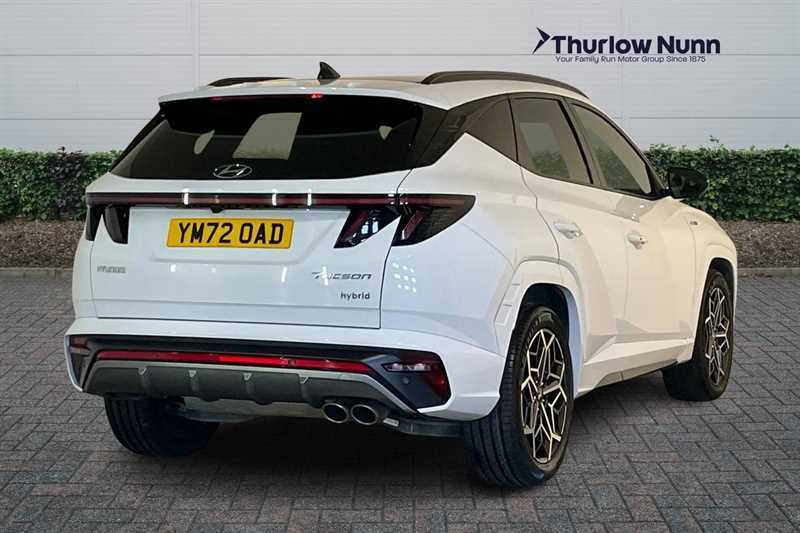 Hyundai Tucson 1.6 H T-gdi N Line S Suv Hybrid Eu YM72OAD White #3