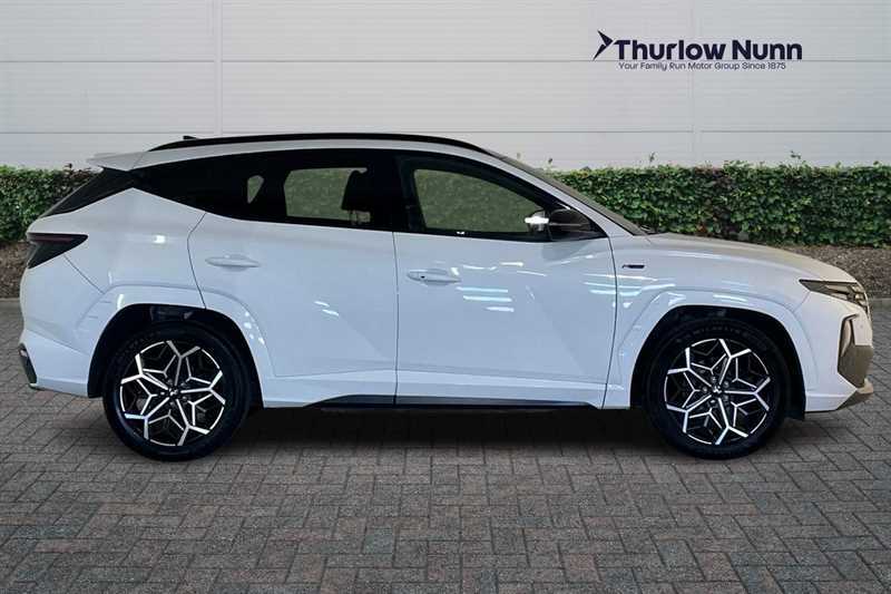 Hyundai Tucson 1.6 H T-gdi N Line S Suv Hybrid Eu YM72OAD White #2