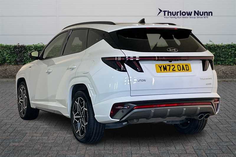Hyundai Tucson 1.6 H T-gdi N Line S Suv Hybrid Eu YM72OAD White #5