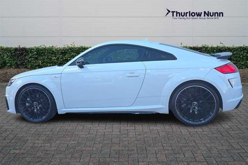 Audi TT 2.0 Tfsi 45 Black Edition Coupe S Troni LR71RYY White #6