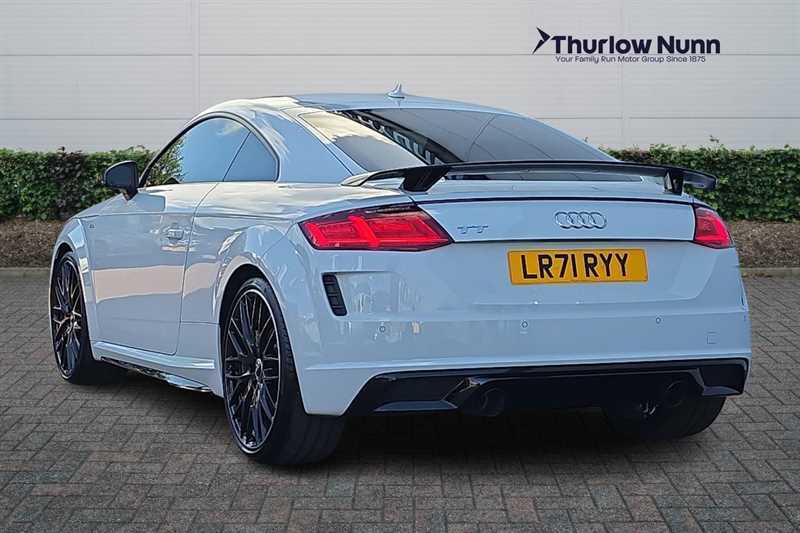 Audi TT 2.0 Tfsi 45 Black Edition Coupe S Troni LR71RYY White #5