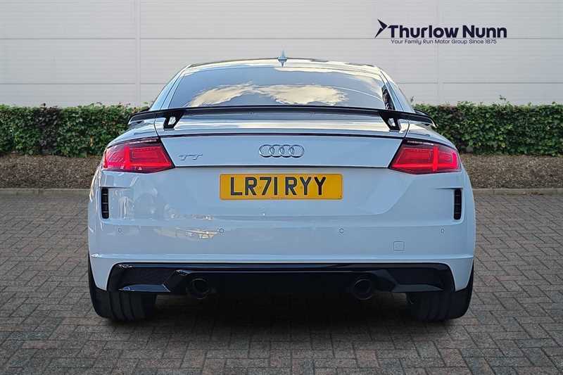 Audi TT 2.0 Tfsi 45 Black Edition Coupe S Troni LR71RYY White #4