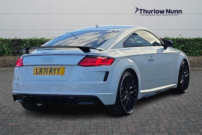 Audi TT 2.0 Tfsi 45 Black Edition Coupe S Troni LR71RYY White #3