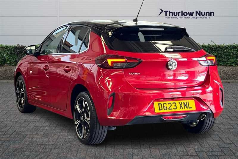 Vauxhall Corsa 1.2 Turbo Ultimate Hatchback Eur DG23XNL Red #5